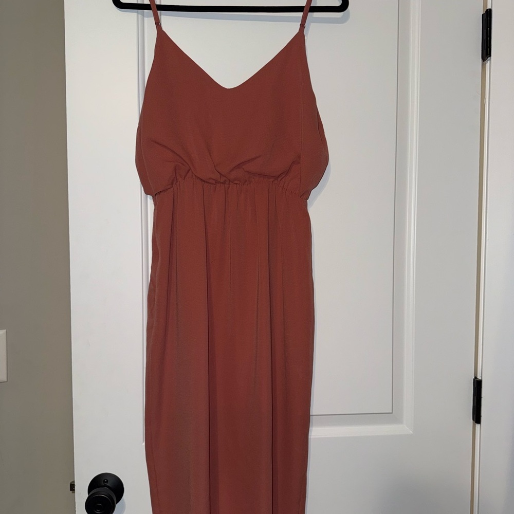 Gilli Strapless Mauve Pink Dress women’s size small